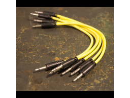 PATCH CABLE - 15CM - YELLOW X5 UNITS